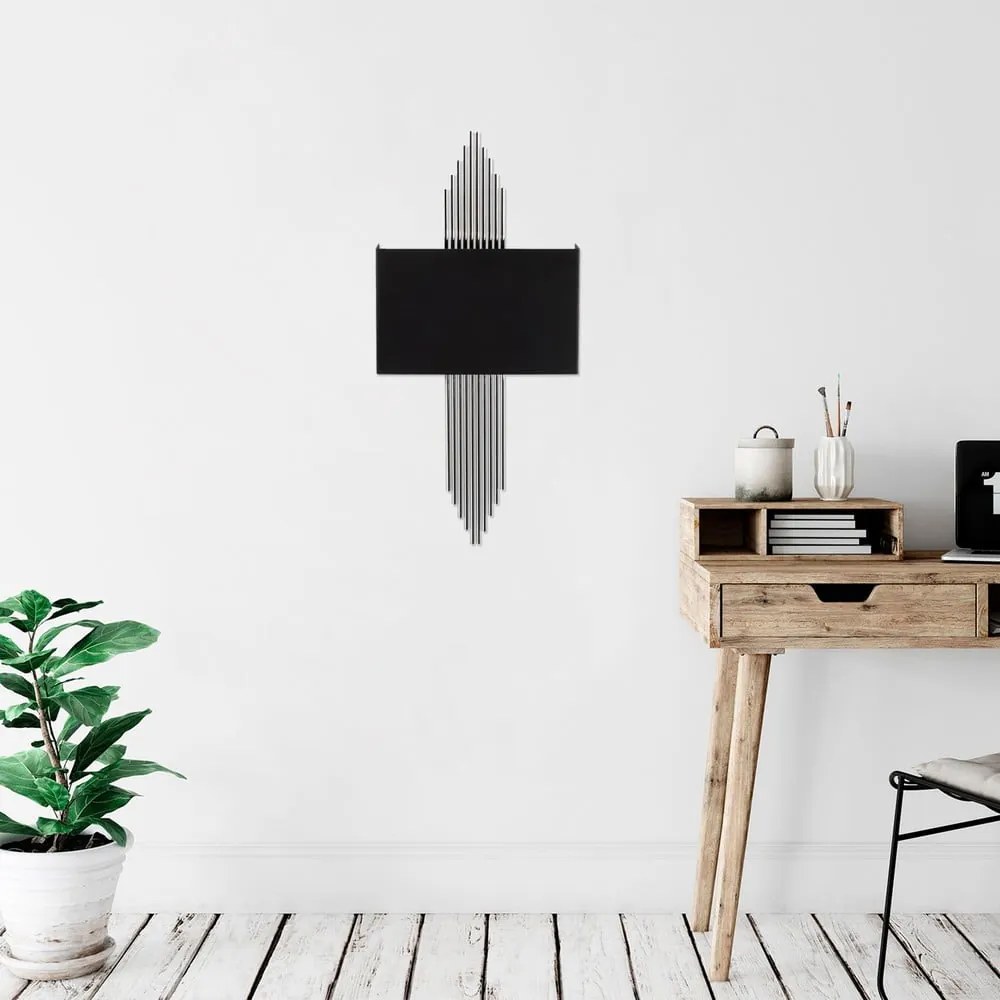 Kinkiet w czarno-srebrnym kolorze – Opviq lights