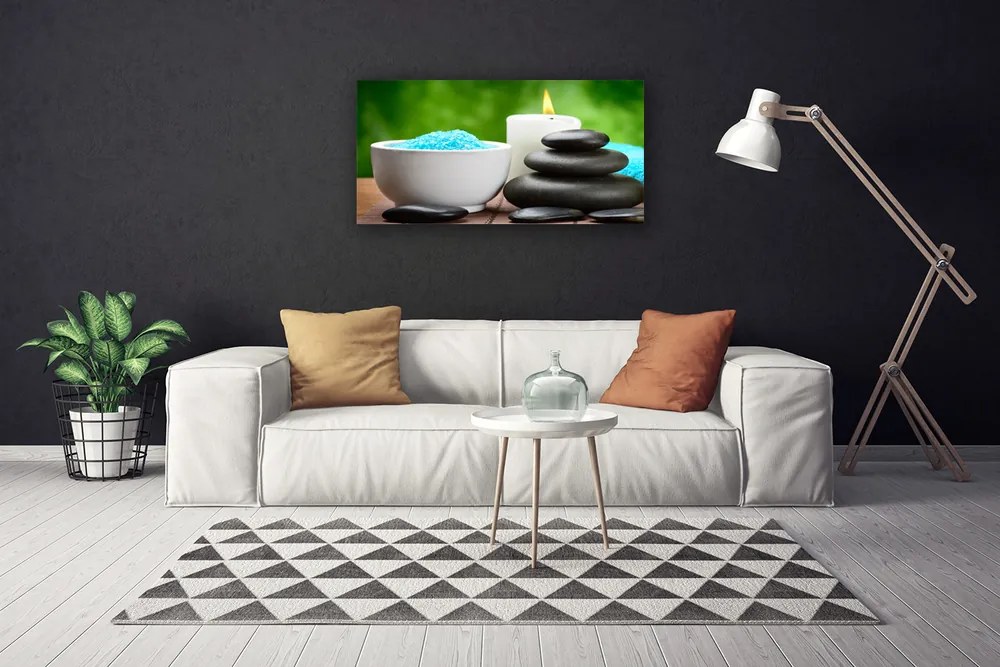 Fotoobraz na płótnie Relaksująca Kompozycja z Solą