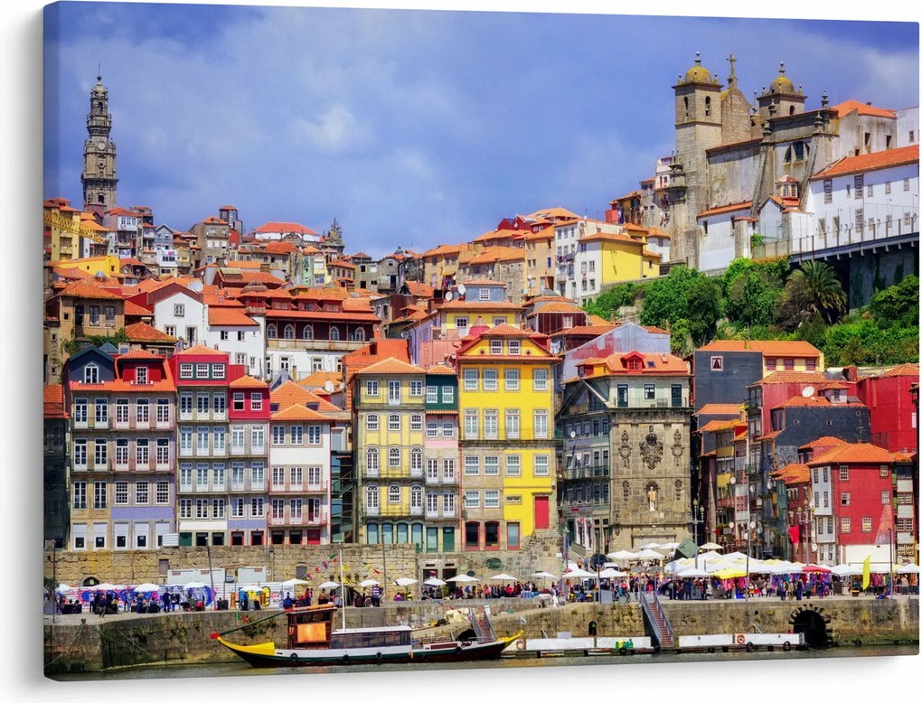 Obraz - Ribeira, Portugalia (70x50 cm)