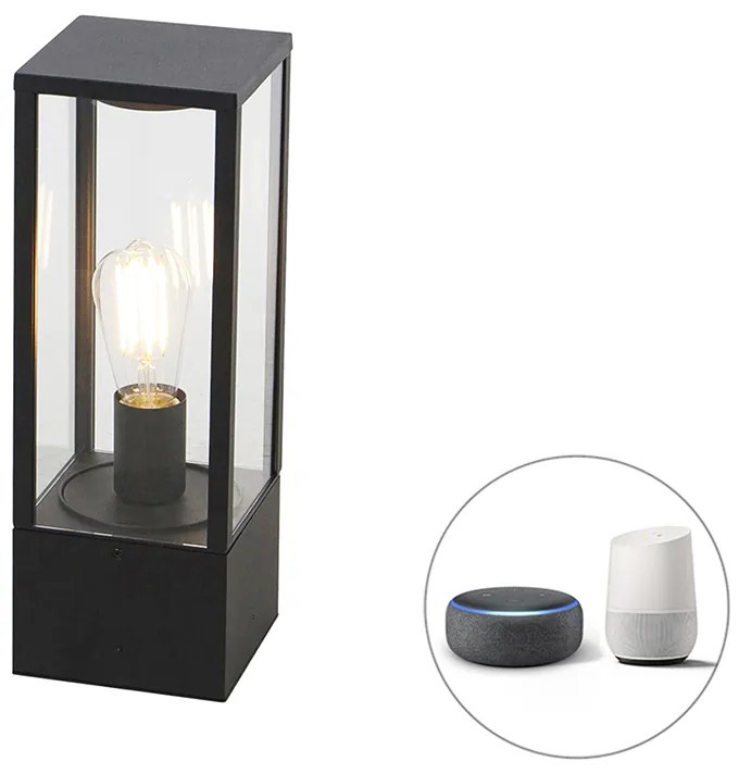 Zewnetrzna Inteligentna lampa stojąca zewnętrzna czarna 40 cm IP44 z Wi-Fi ST64 - CharloisDesignerski Oswietlenie zewnetrzne
