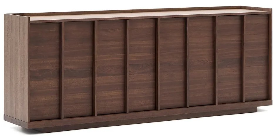 Brązowa komoda w dekorze orzecha 200x80x45 cm Onix – Kave Home