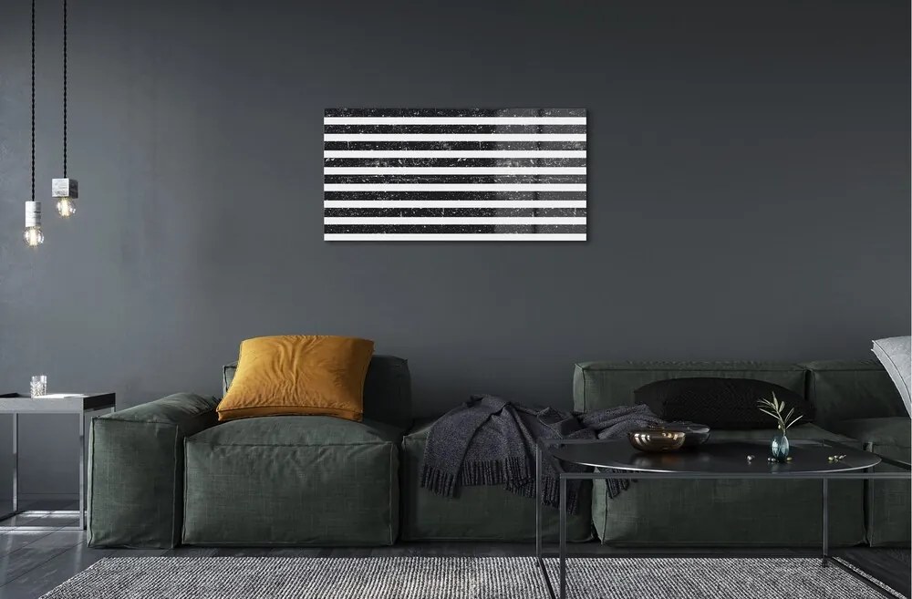 Obraz na szkle Paski zebra plamy