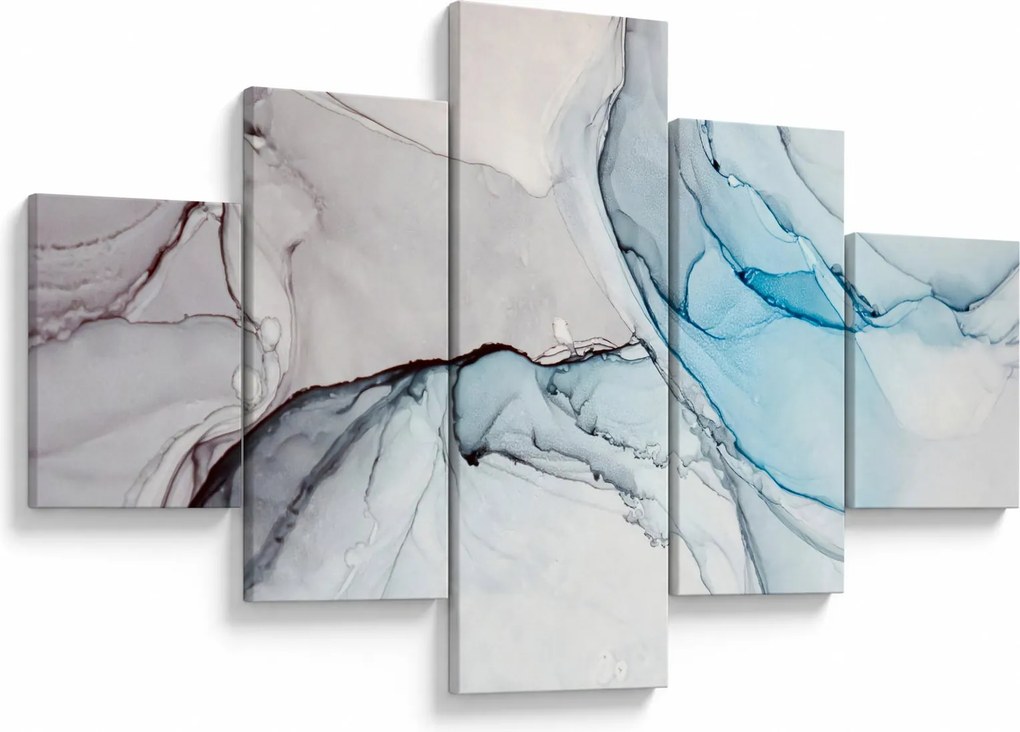 Obraz abstrakcji (125x70 cm)