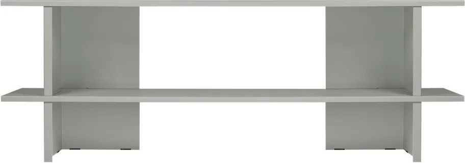 Jasnoszary metalowy regał 160x57x37 cm Hes – noo.ma