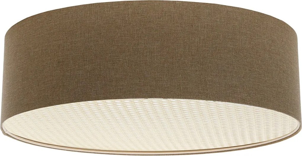 Plafon sufitowy ERUTAN RATTAN 70 brązowy