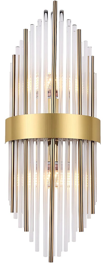 KINKIET ŚCIENNY APP1761-1W Szczotkowane Złoto