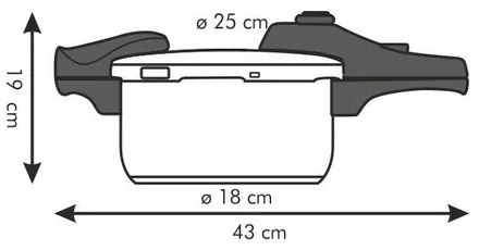 Tescoma Szybkowar BIO EXCLUSIVE+, 4 l, , 4 l