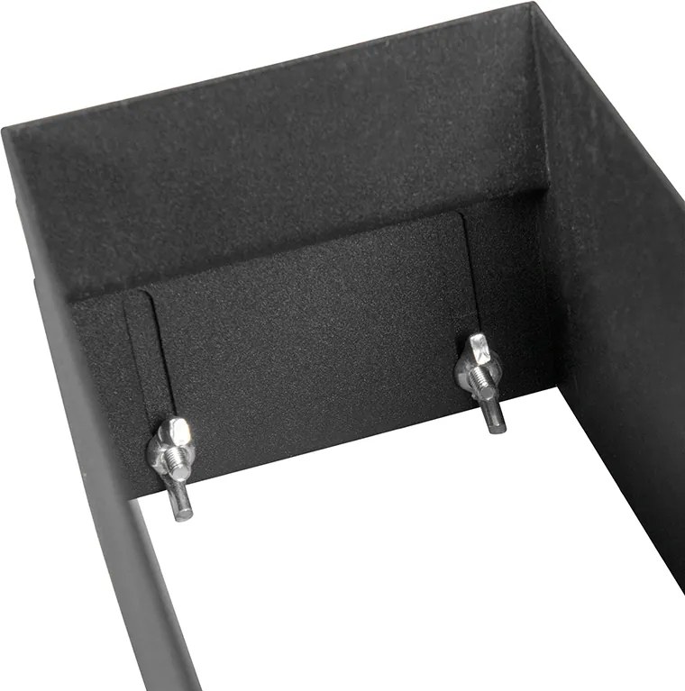 Inteligentny reflektor wnękowy czarny w komplecie z 2 żarówkami WiFi GU10 Trimless - Oneon 2