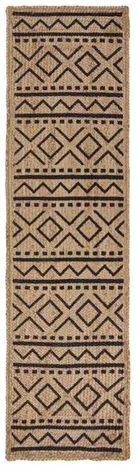 Naturalny chodnik z juty 60x230 cm Luis – Flair Rugs