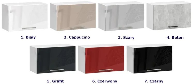 Szafka kuchenna wisząca w kolorze cappuccino M5-S30