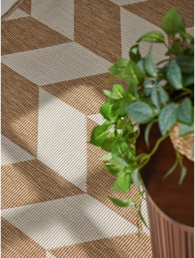 Kremowo-naturalny dywan odpowiedni na zewnątrz 160x230 cm Haringey Terrick – Ted Baker