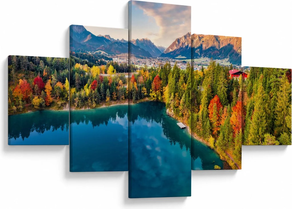 Obraz - Jezioro Urisee, Austria (125x70 cm)