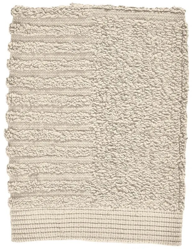 Beżowy bawełniany ręcznik frotte 30x30 cm Classic – Zone