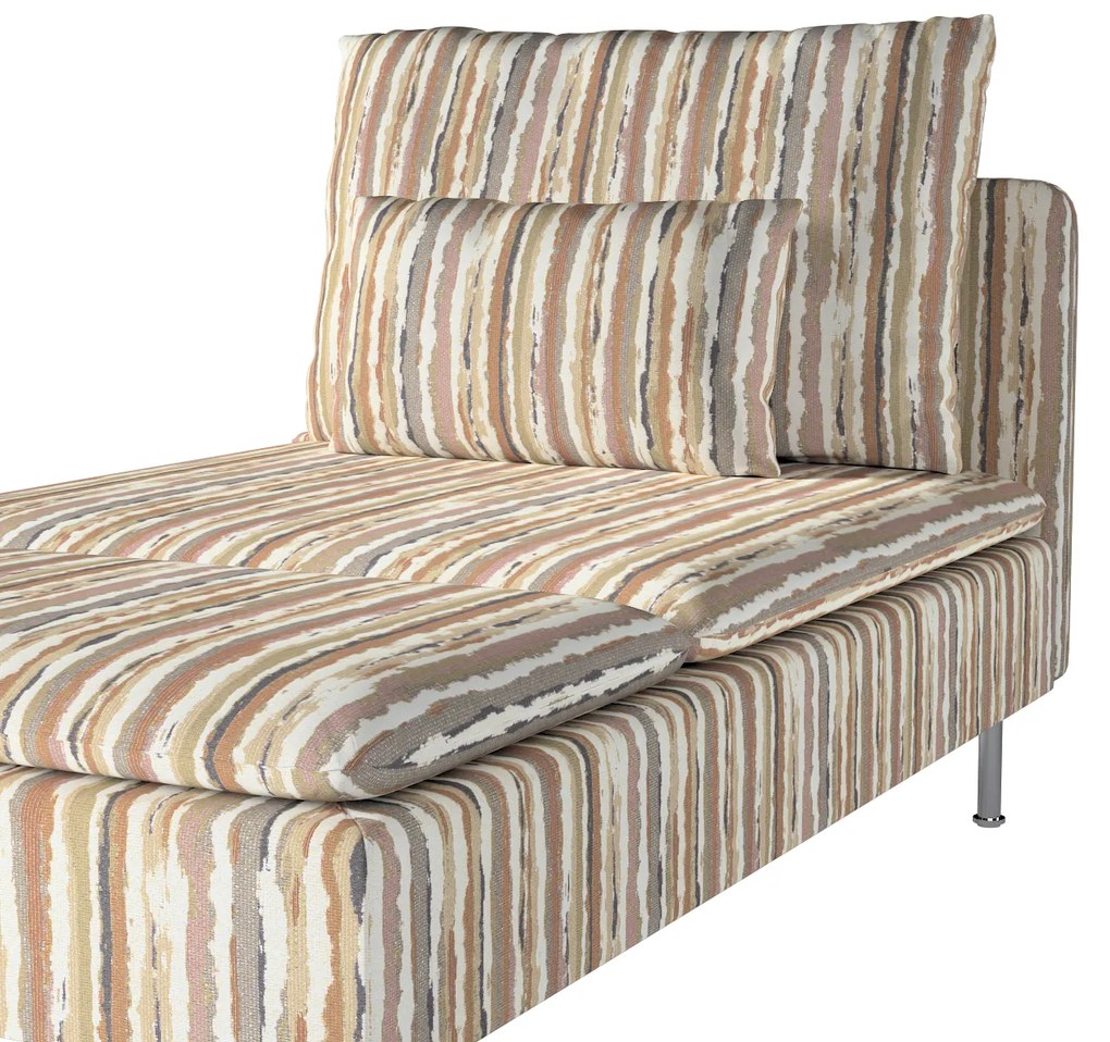 Pokrowiec na fotel Tomelilla wysoki z zakładkami