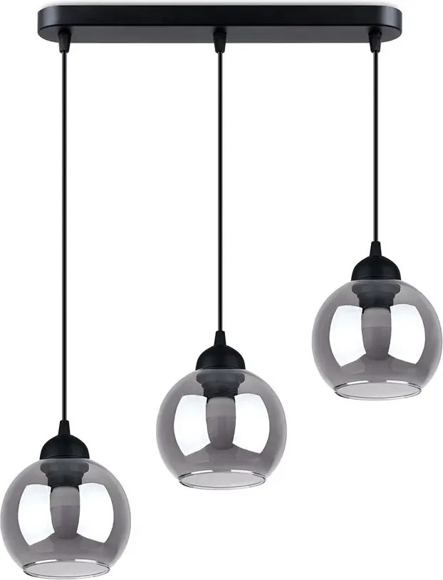 Potrójna lampa wisząca nad wyspę ze zwisami - 3X A157 D6-S53