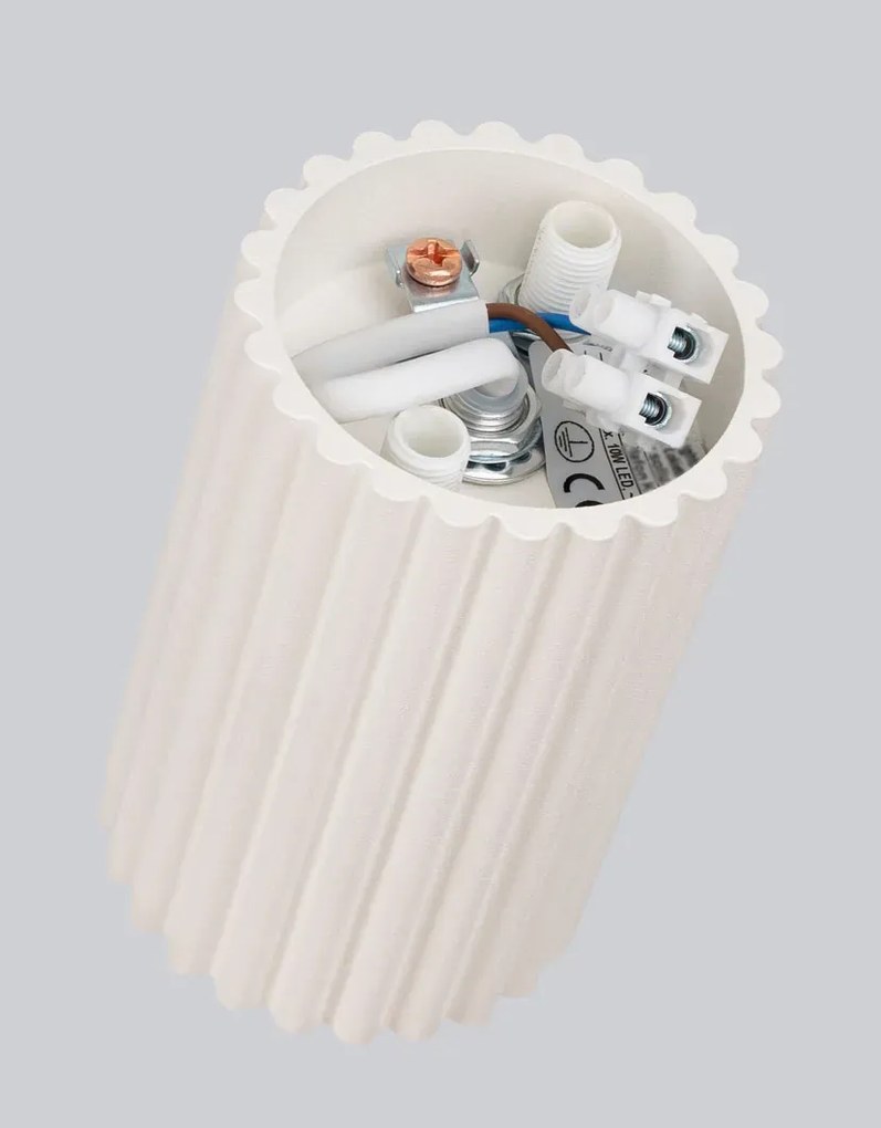 Beżowa nowoczesna lampa sufitowa - D286-Melson