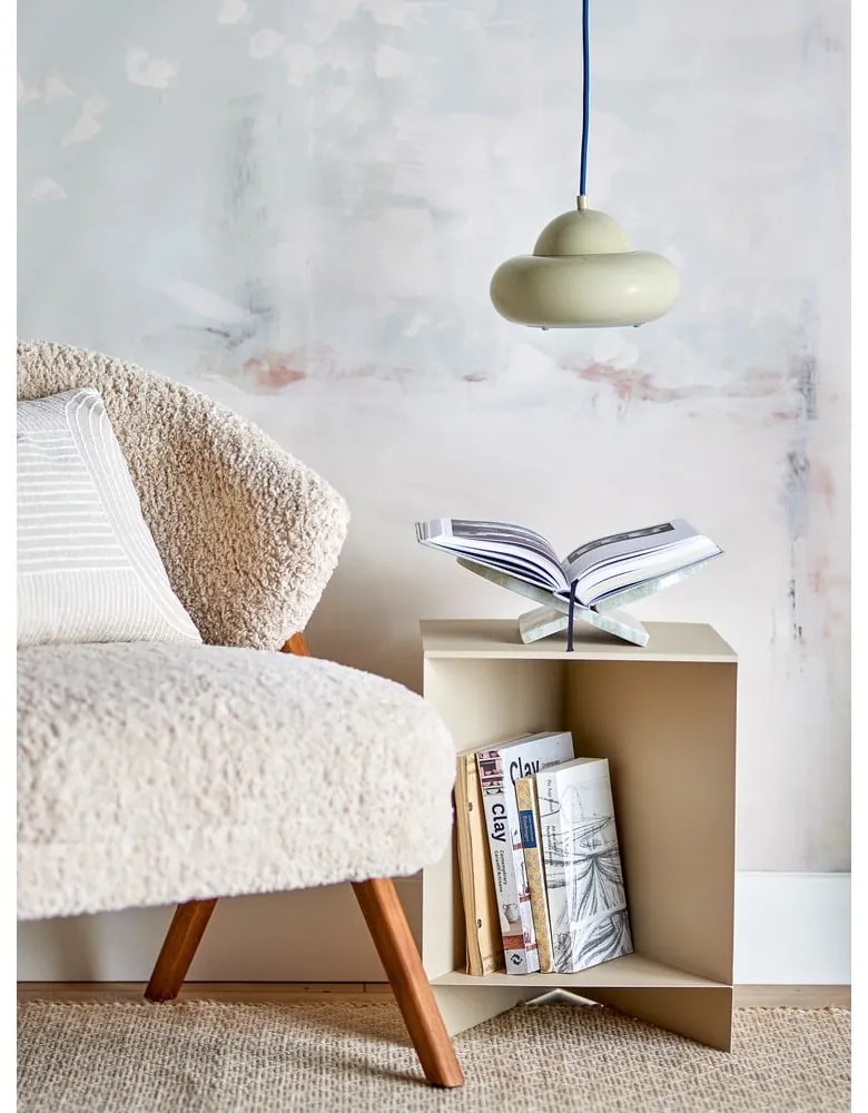 Zielona lampa wisząca z metalowym kloszem ø 22 cm Bubble – Bloomingville