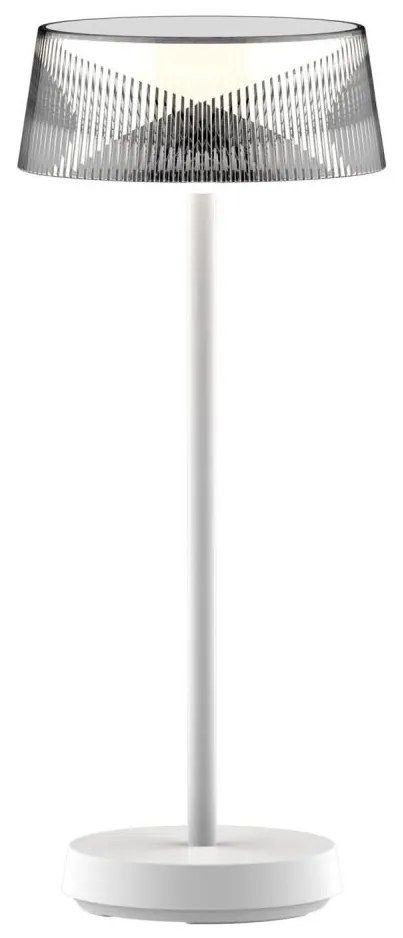 Lampka biurkowa LED CASABLANCA LED/3,4W/5V USB 3600 mAh IP44 biała, ściemnialna