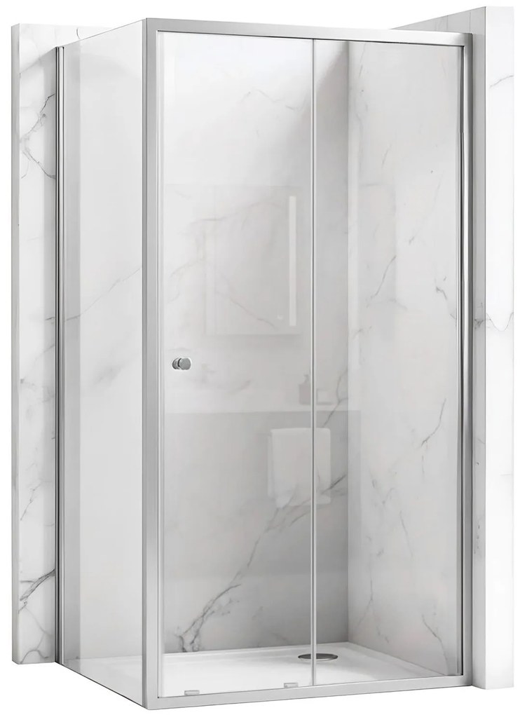 Kabina Prysznicowa Rea Primo Slide 100x80 Chrom