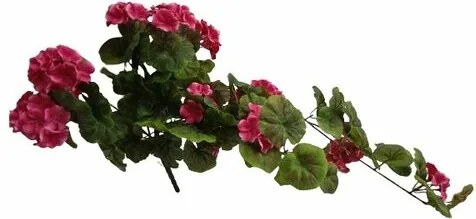 Sztuczny zwis Muszkat ciemnoróżowy, 68 cm