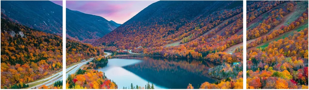 Obraz - White Mountain, New Hampshire, USA (170x50 cm)