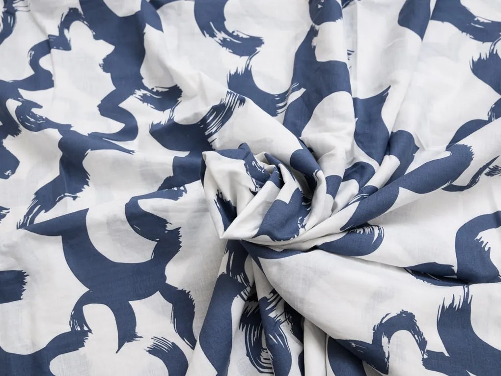 PrzytulneMieszkanie.pl PrzytulneMieszkanie.pl Bawełniana pościel MAGIC SKY biało-niebieska Rozmiar pościeli: 70 x 90 cm | 140 x 200 cm