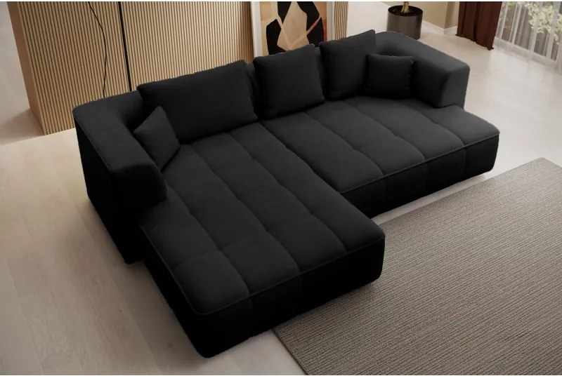 Narożnik ALBIO S z elektryczną regulacją siedziska funkcja spania WERSAL