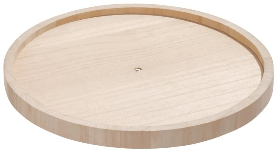 Obracany organizer kuchenny z drewna paulownia iDesign, ø 26,7 cm