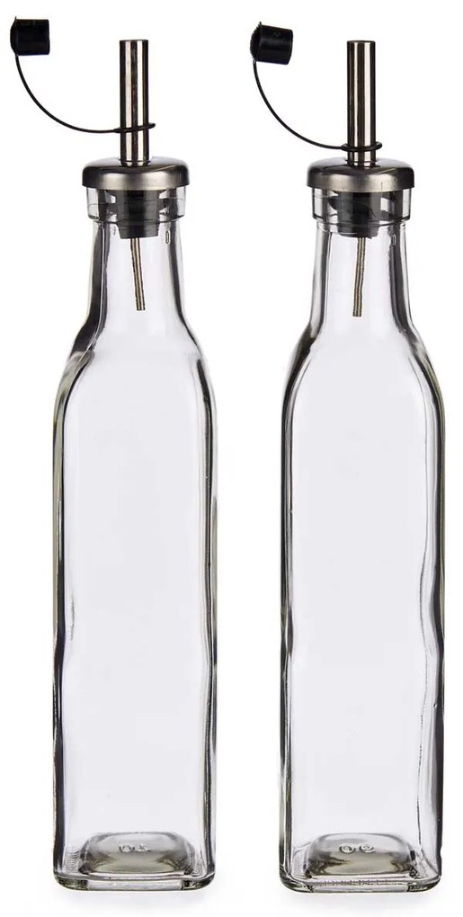 Butelki z dozownikiem na oliwę i ocet, 300 ml, 2 szt.