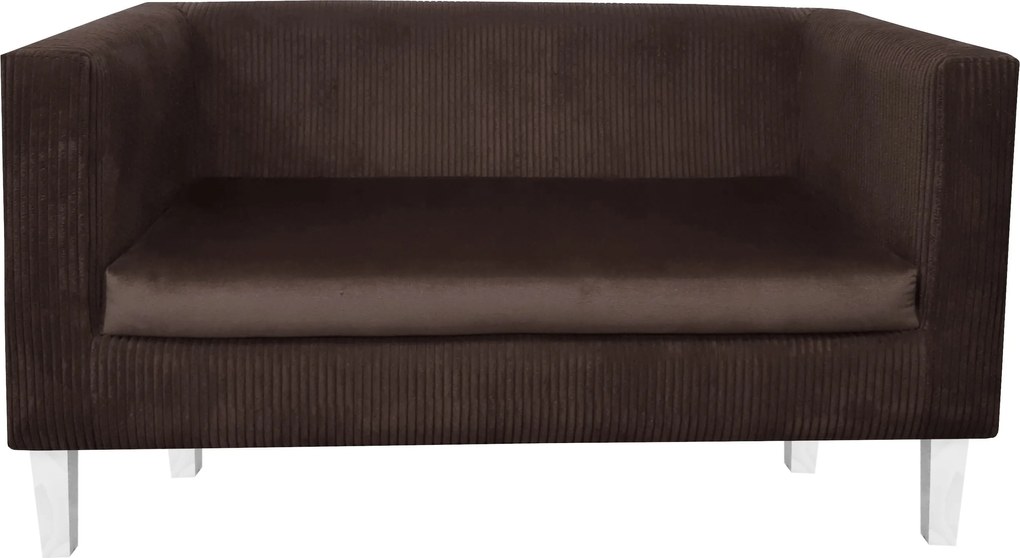 Sofa Monaco : Kolor nogi - Biała, Kolor tkaniny - Kronos6/Poso6, Typ tkaniny - Kronos/Poso, Wysokość nogi - 15 cm