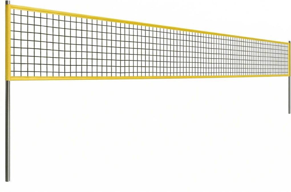 SPORTNOW Zestaw do badmintona, przenośna siatka do badmintona z regulacją wysokości, torba transportowa 950 x 100 x 248 cm, czarna | Aosom PL