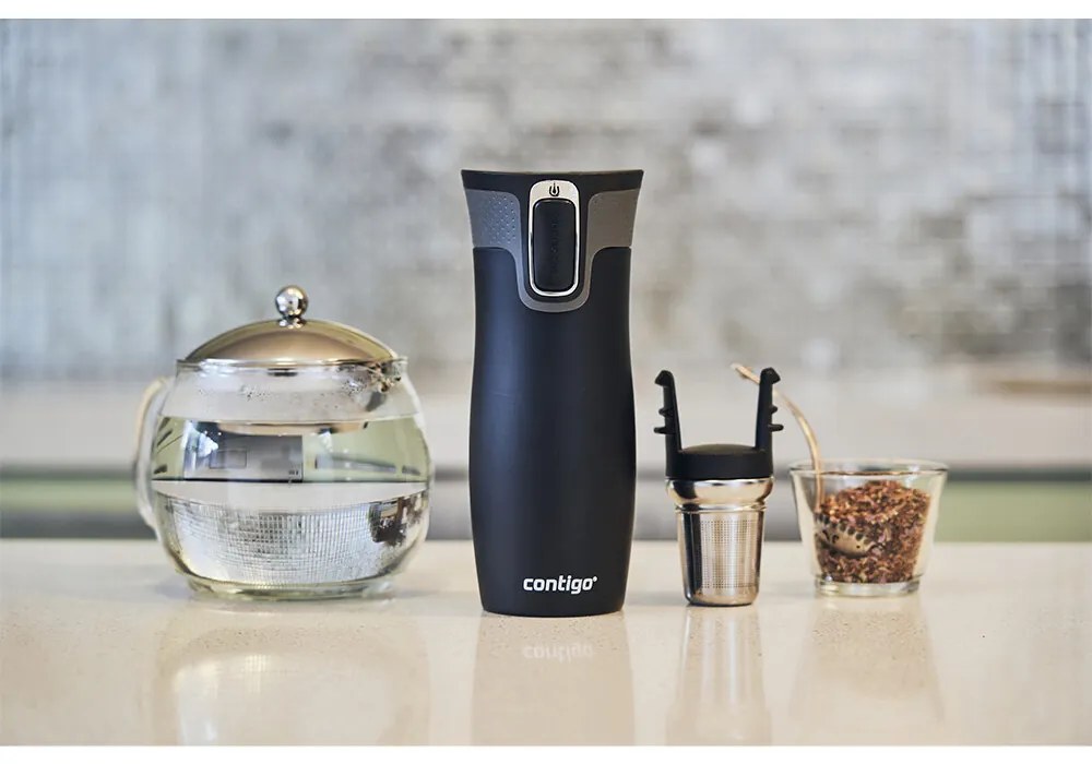 Contigo Butelka termiczna West Loop 470 ml Matte Black