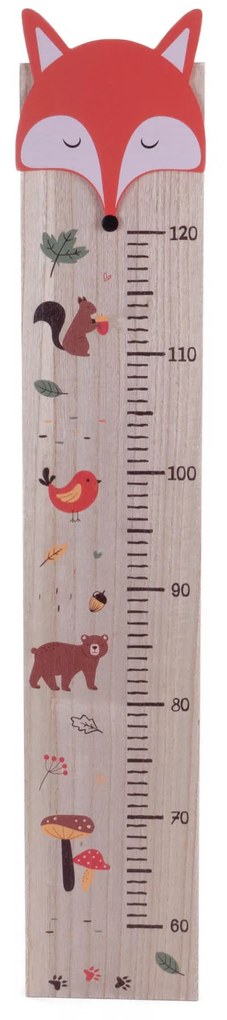 Miarka na ścianę do pomiaru wzrostu FOXY, do 120 cm