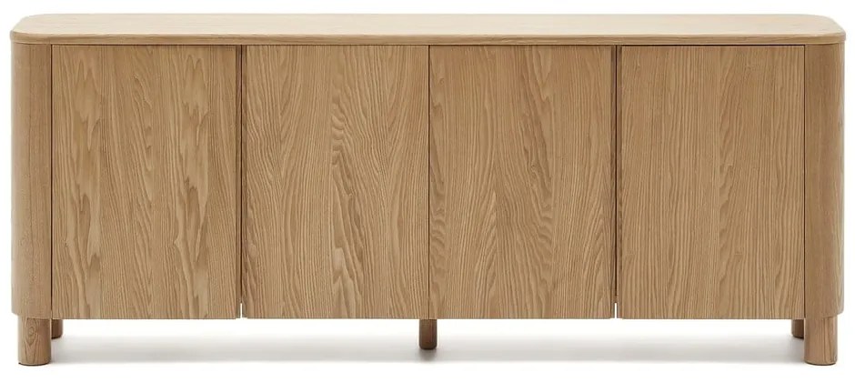 Komoda w dekorze jesionu w naturalnym kolorze 200x79x40 cm Salaya – Kave Home