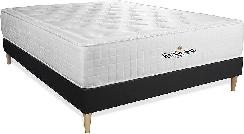 Materac buckingham 130 x 190 cm + zestaw podstawa lózka