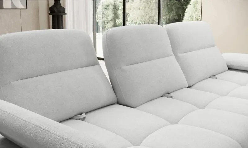 Narożnik FALCAO S układ L Prawostronny z funkcją RELAX w ktaninie AURORA 15 WERSAL