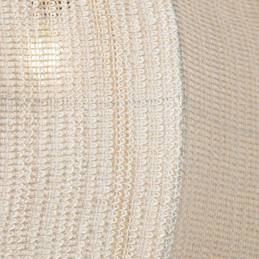 Orientalna lampa wisząca naturalna 46 cm - Rob