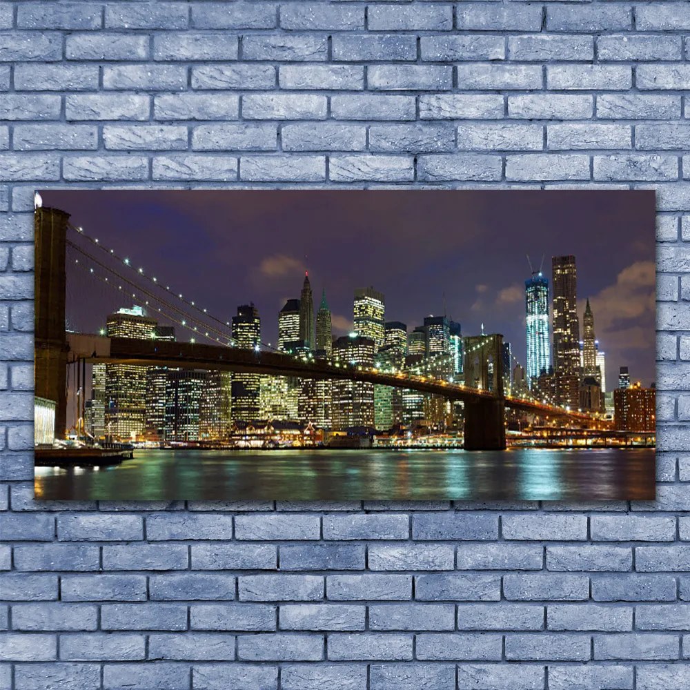 Fotoobraz na płótnie Monumentalna Architektura Mostu