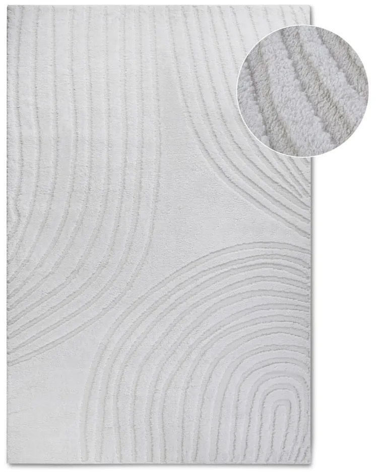 Kremowy dywan 200x280 cm Pigment Cream White – Elle Decoration