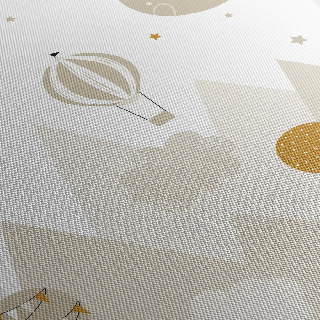 Obraz - Latające balony (170x50 cm)