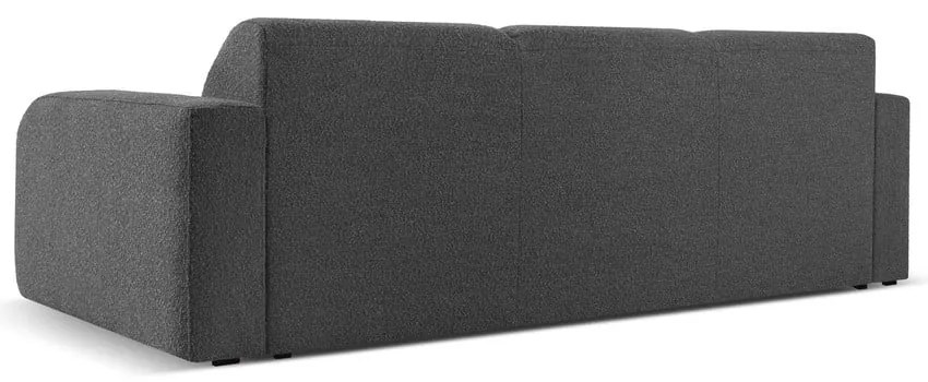 Ciemnoszara sofa z materiału bouclé 235 cm Molino – Micadoni Home