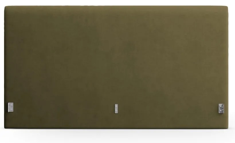 Zielony tapicerowany zagłówek 170,5x100 cm Remo – Micadoni