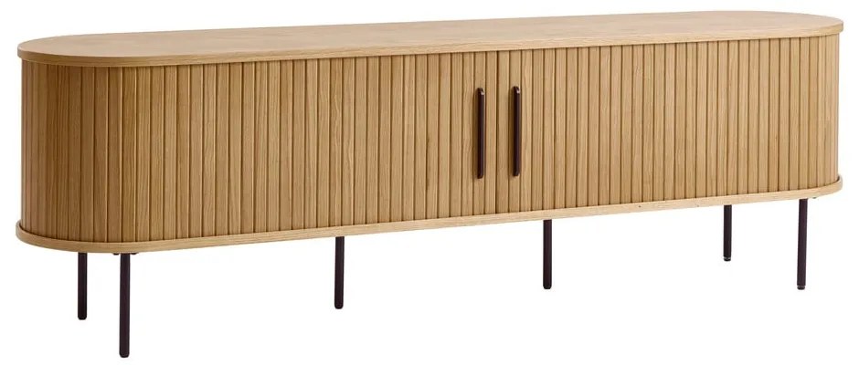 Szafka pod TV w dekorze dębu 56x180 cm Nola – Unique Furniture