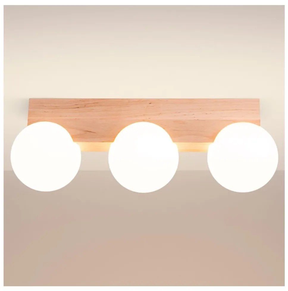 Sollux SL.1684 - Lampa sufitowa BULBO 3xG9/8W/230V buk/biała