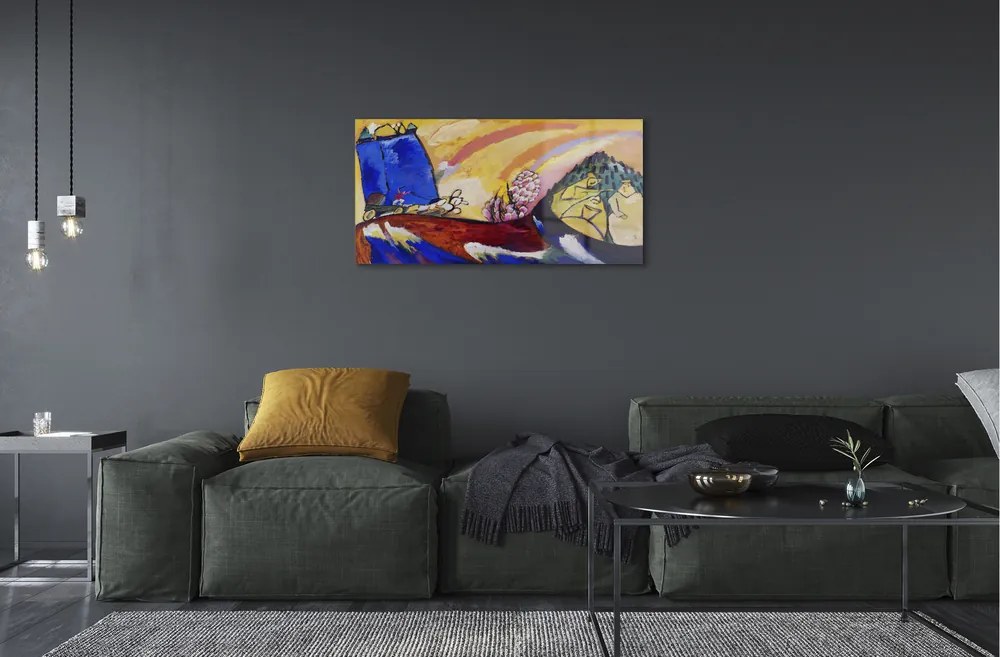 Obraz akrylowy Painting with Troika - Wassily Kandinsky