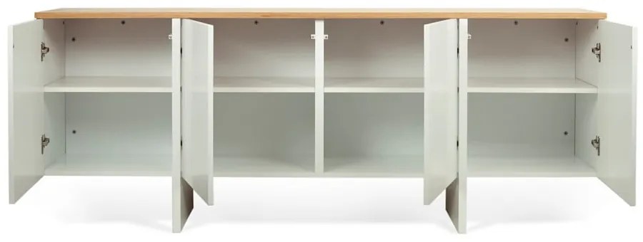 Komoda z dekorem drewna dębowego TemaHome Edge