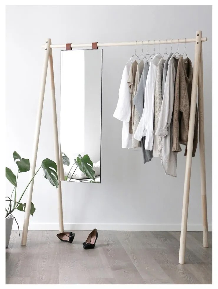 Wieszak z drewna sosnowego Karup Design Hongi Natural