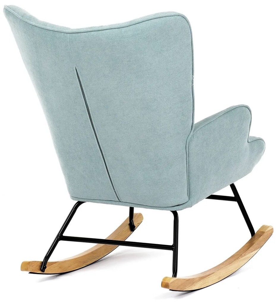 Fotel bujany BLUE2, turkusowy