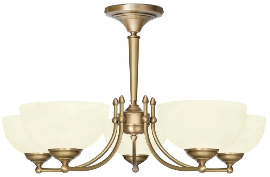 Niski żyrandol patynowany Y-S5AK