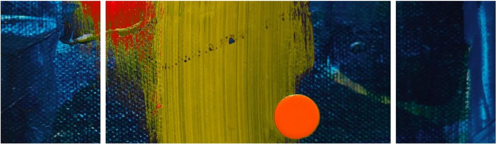Kolorowy obraz (170x50 cm)